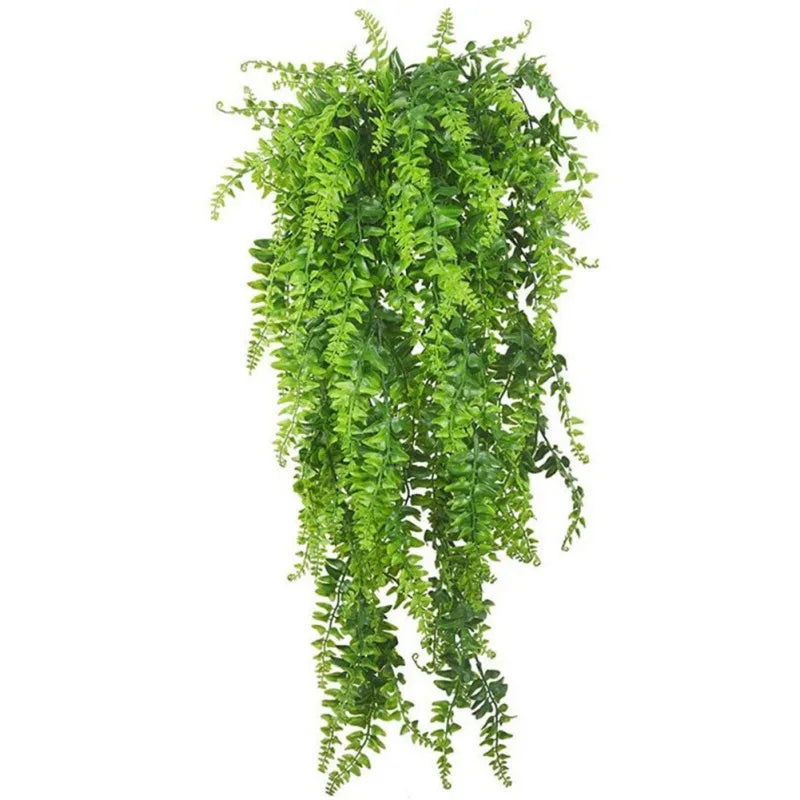 Durable Artificial Hanging Leaves Habitat Decor