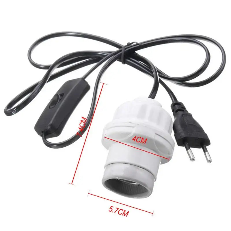 Ceramic Heat Lamp Holder with Switch
