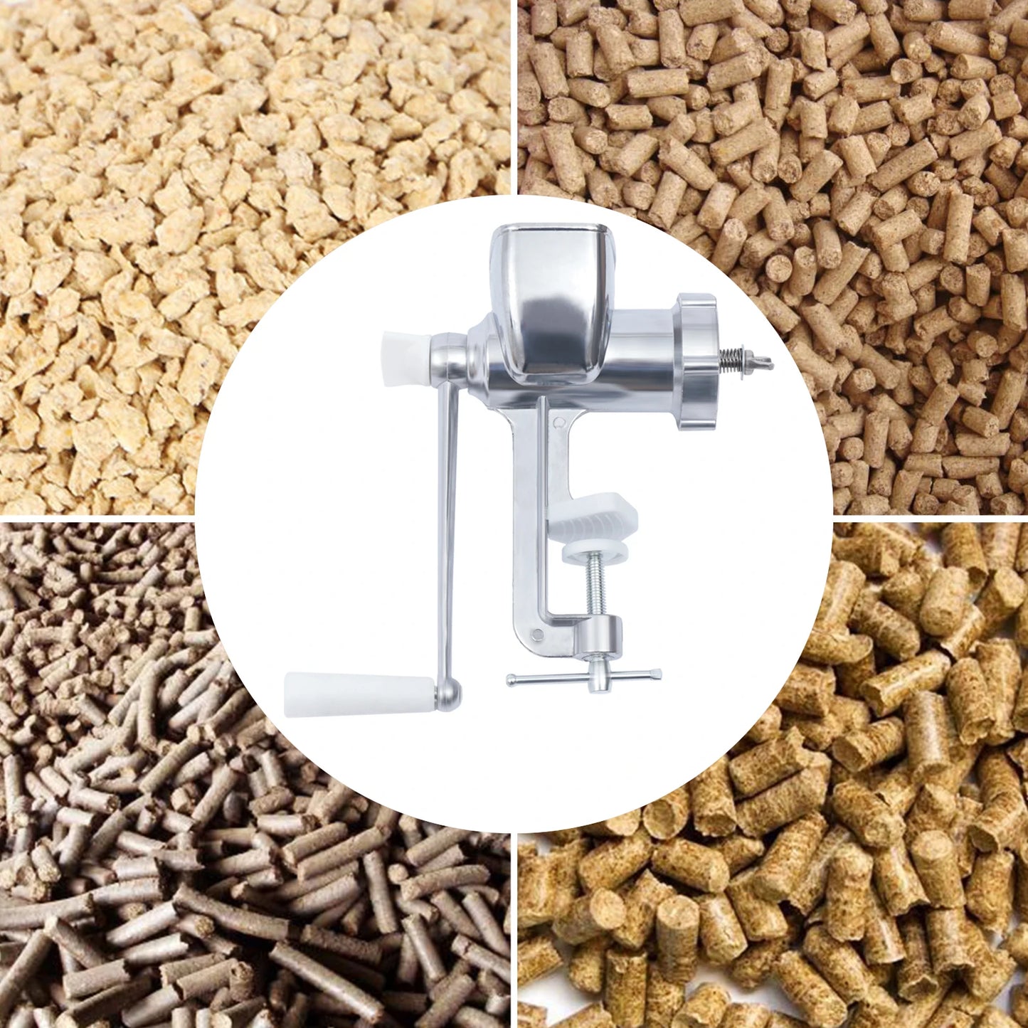 Manual Household Feed Pellet Machine: Feedstuff Granulator