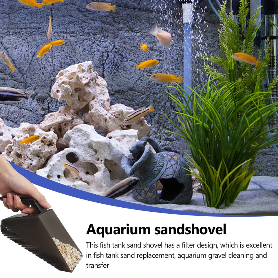 Aquarium Cleaning Tool Set Cat Litter Scoop