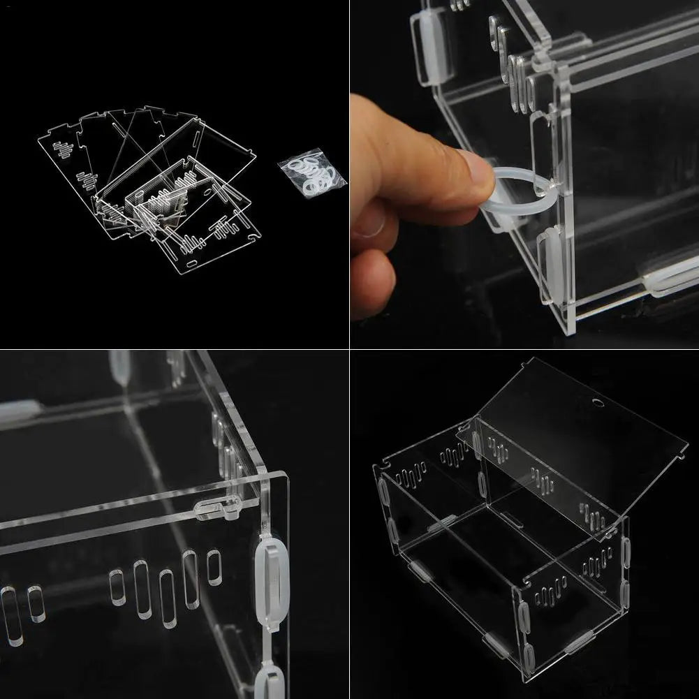 Durable Acrylic Terrarium for Reptile Pets
