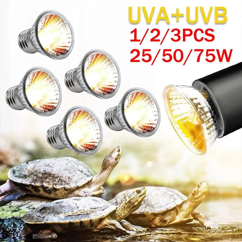 Reptile Lamp Basking UV Light Bulbs