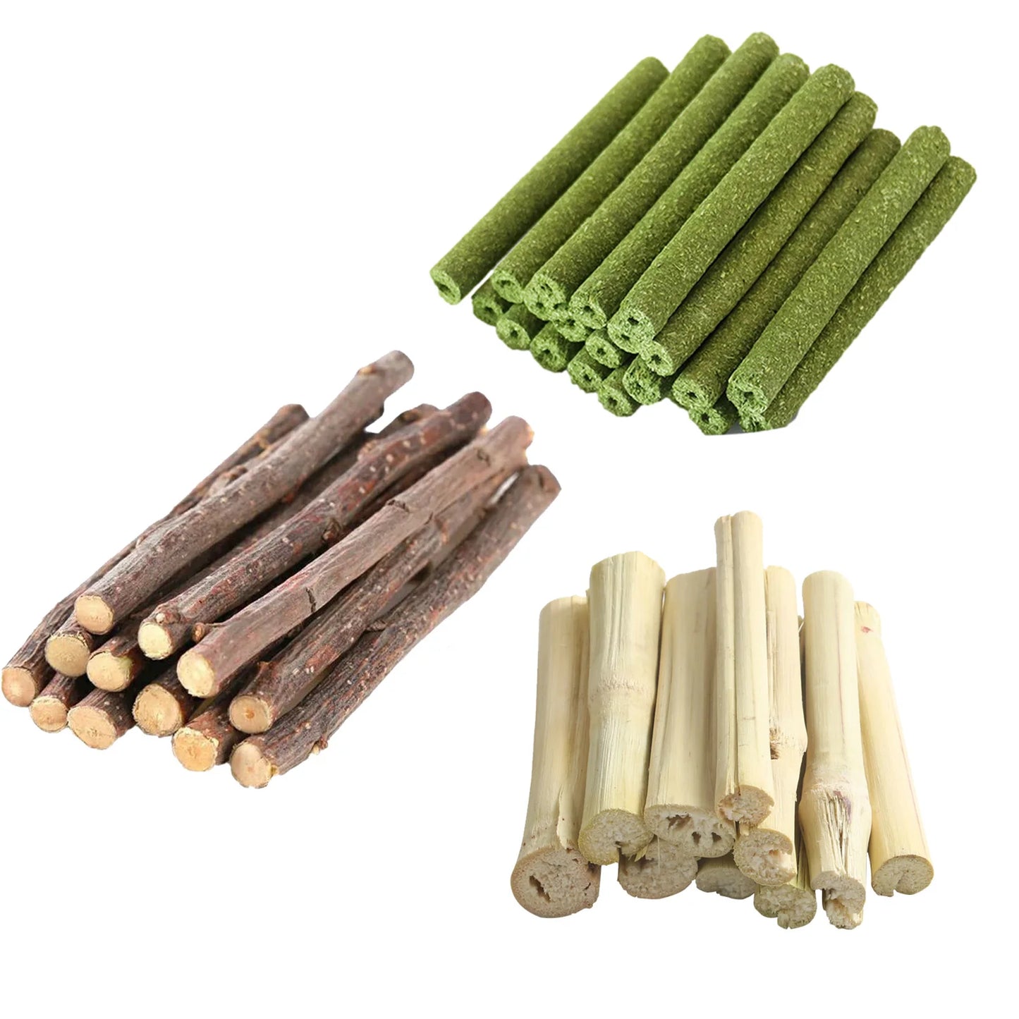 Dry Apple Branch Pet Molar Stick