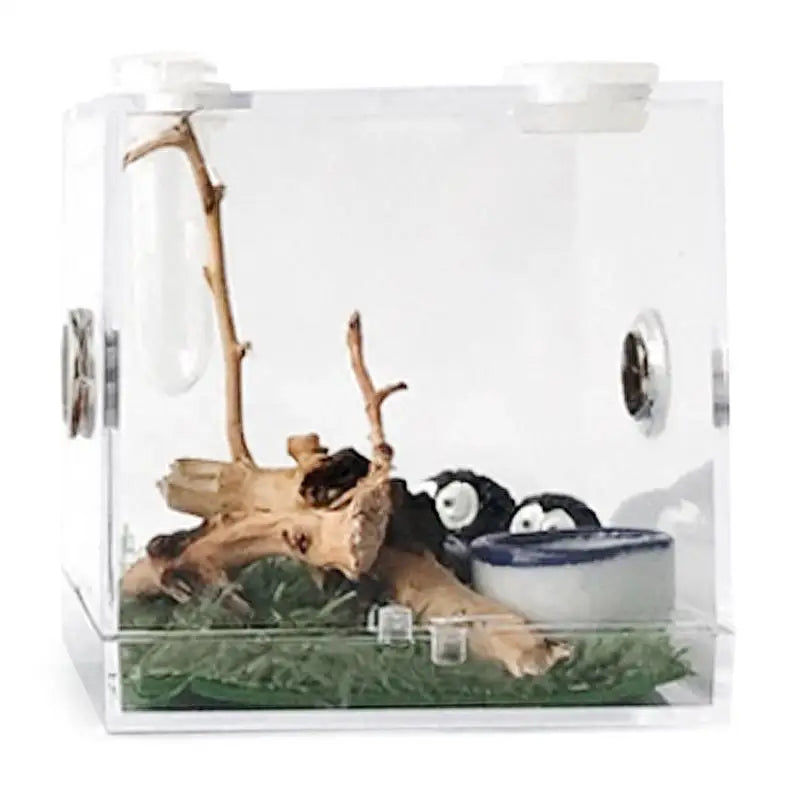 Breeding Box: Clear Acrylic Reptile Terrarium