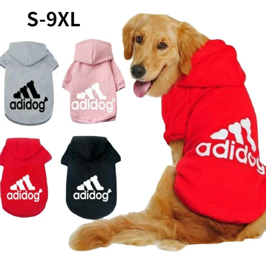 Winter Pet Dog Hoodies: Fleece Warm Sweatshirt