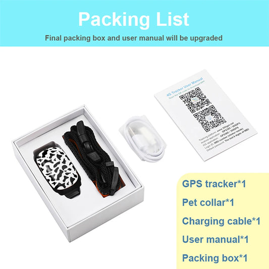 Smart 4G Pet Tracker with Remote Control