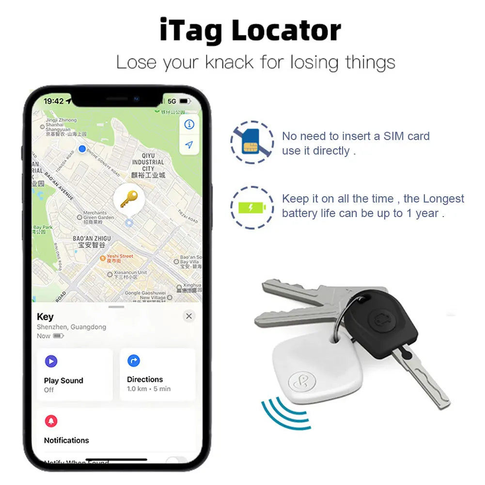 Bluetooth-Compatible Anti-Lost Device Smart Finder Tracker