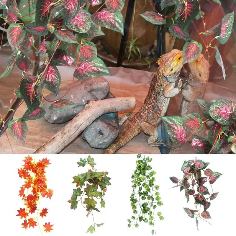 Artificial Vine Reptile Lizards Terrarium Decoration