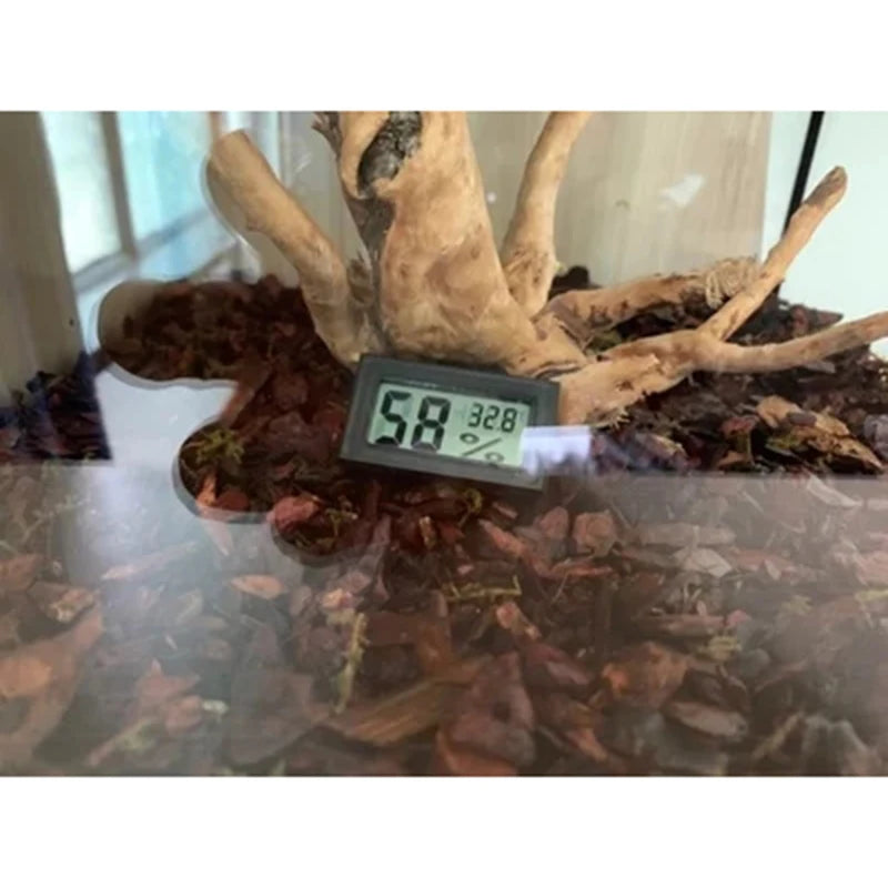 LCD Thermometer Hygrometer for Pet Reptiles