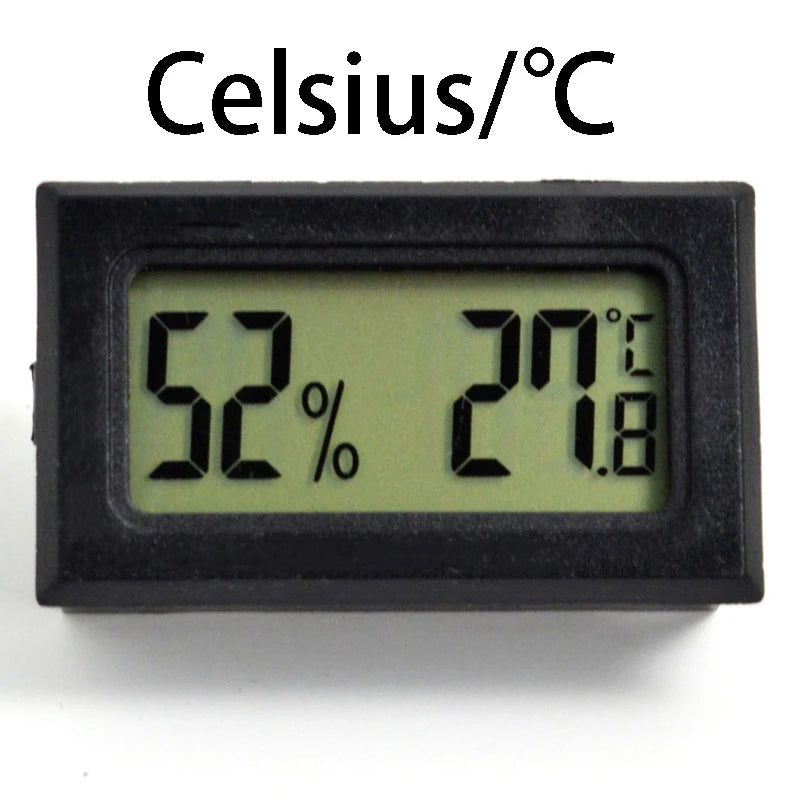 LCD Thermometer Hygrometer for Pet Reptiles