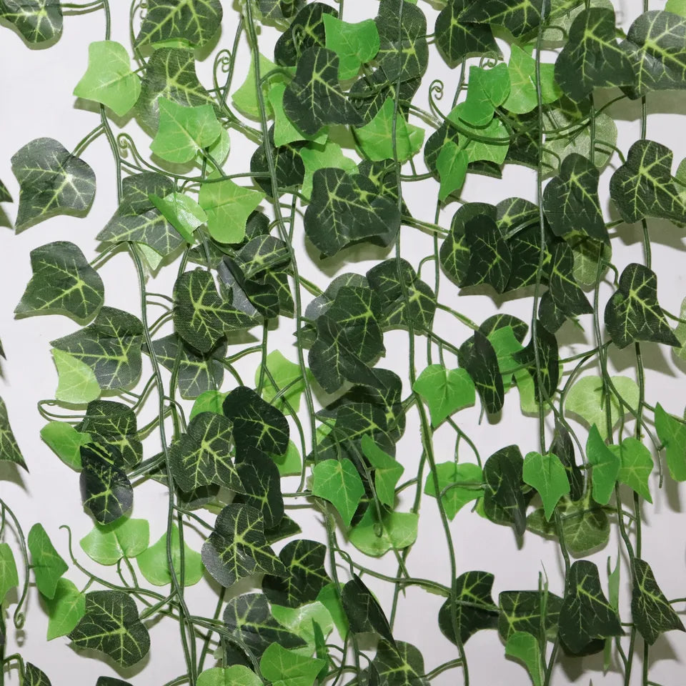 Artificial Ivy Leaf Garland Creeper Green