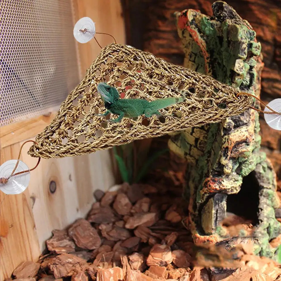 Pet Reptile Hammock Swing Hanging Bed