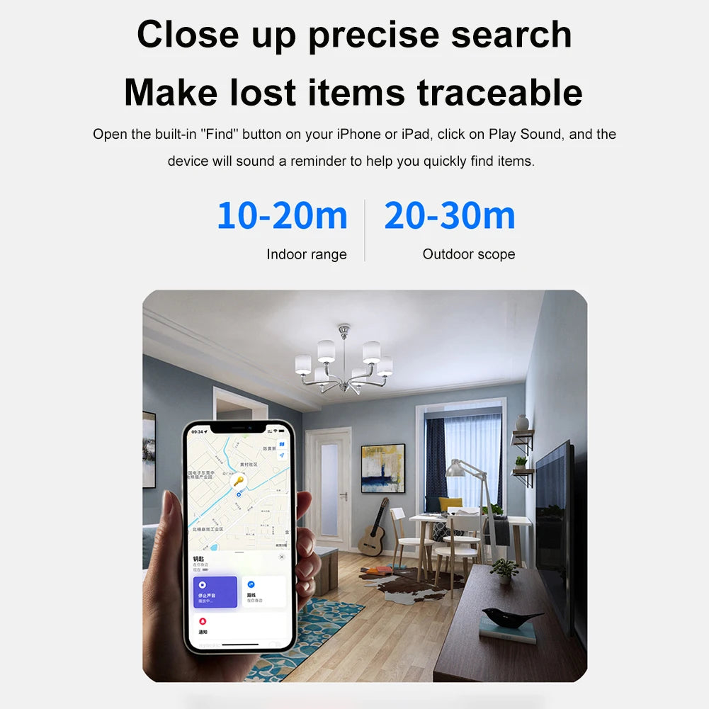 Bluetooth-Compatible Mini GPS Tracker for Pet and Kids