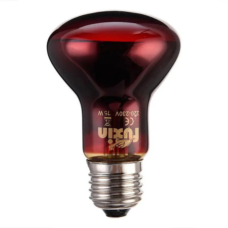 Red Heating Lamp E27 for Amphibians