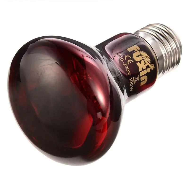 Red Heating Lamp E27 for Amphibians
