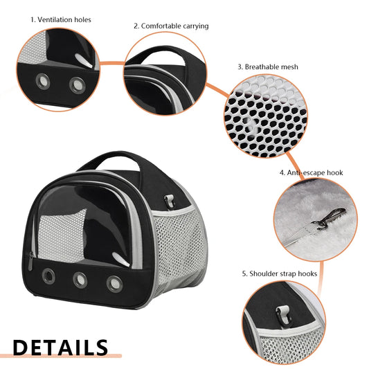 Mesh Breathable Small Pet Carrier Bag
