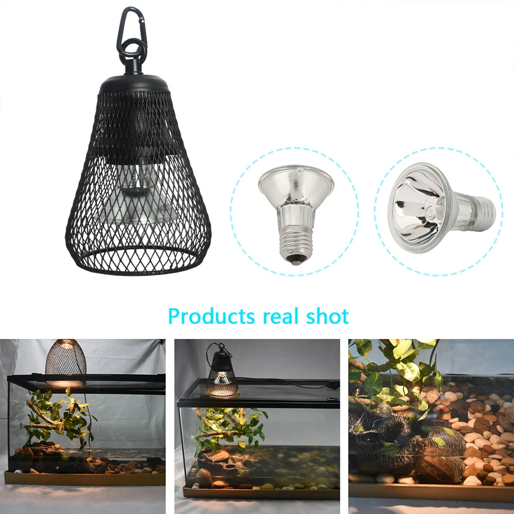 Dimmable Reptile Heat Lamp with Holder