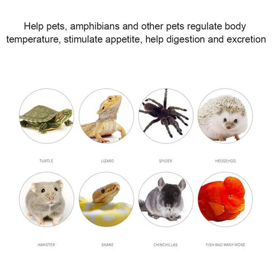 Adjustable Reptile Heating Pad with Temperature Control