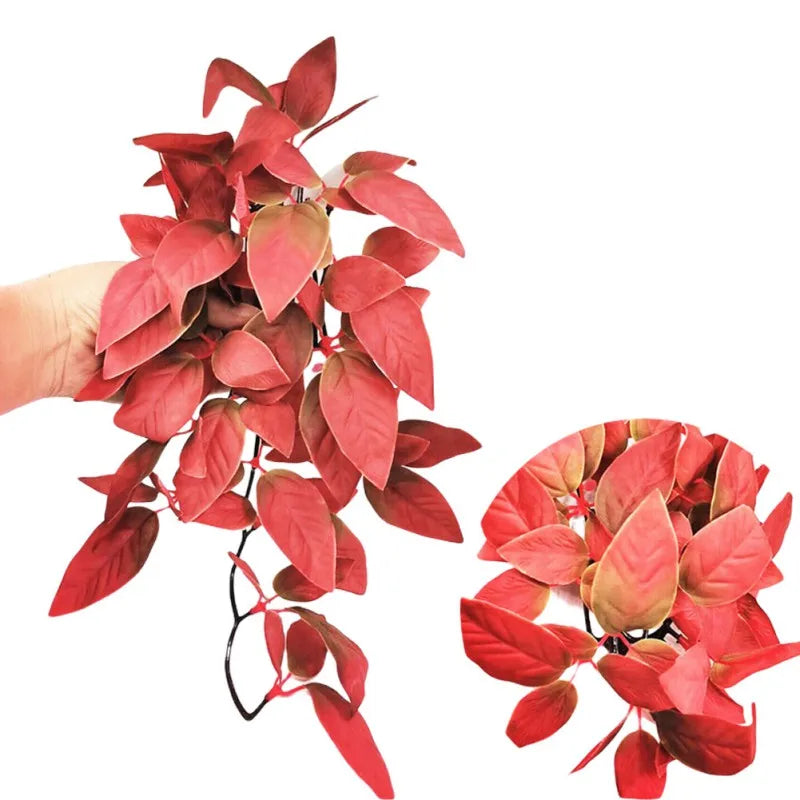 Hanging Fake Vines for Reptile Terrarium