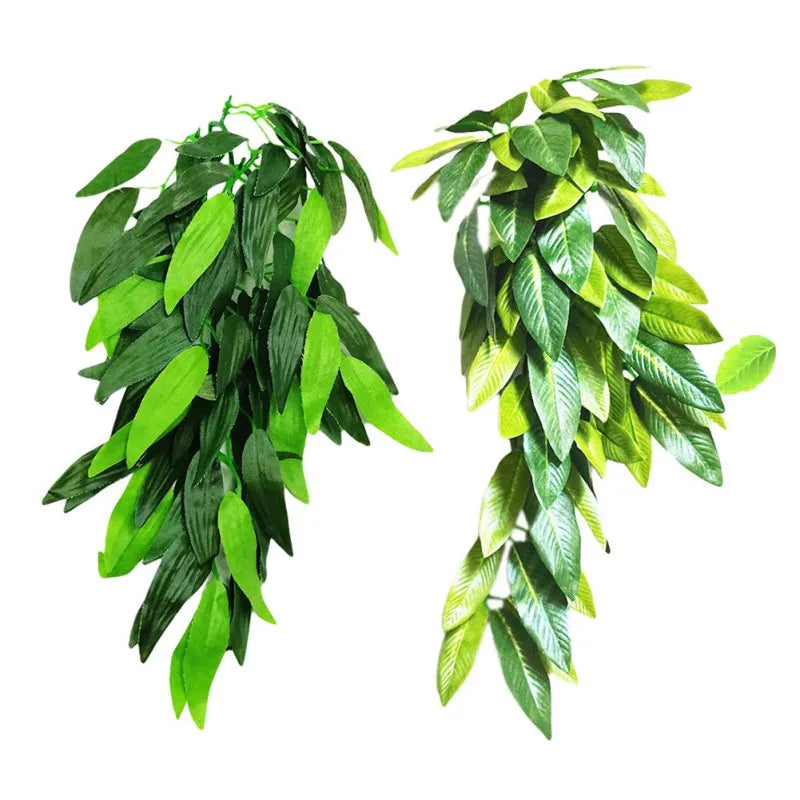 Hanging Fake Vines for Reptile Terrarium