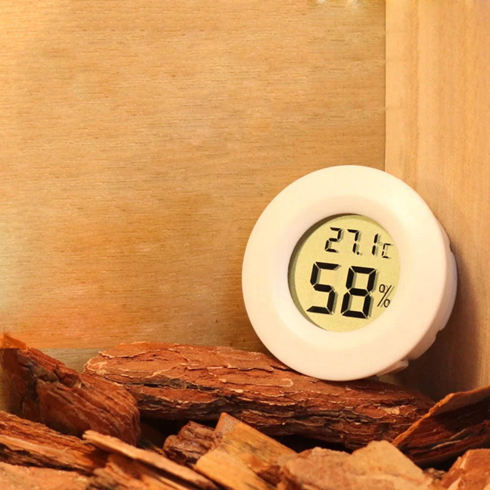 Electronic Reptile Thermometer and Hygrometer for Terrarium