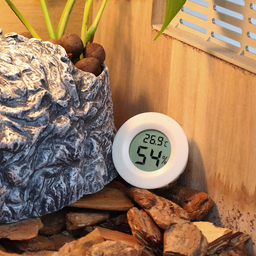 Electronic Reptile Thermometer and Hygrometer for Terrarium