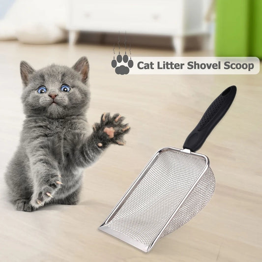 Stainless Steel Reptile Sand Scooper Corner