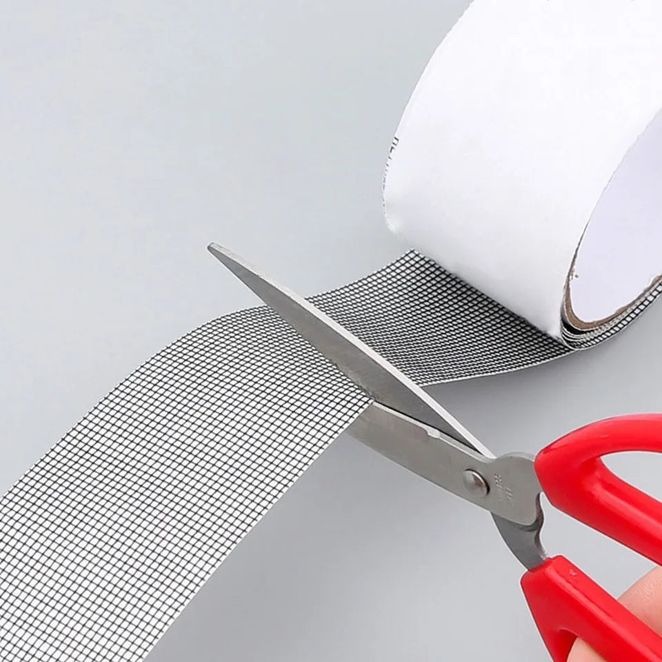 Window Screen Repair Kit: Mesh Patch Cover