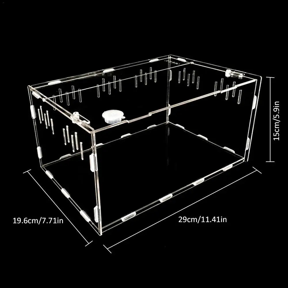Durable Acrylic Terrarium for Reptile Pets