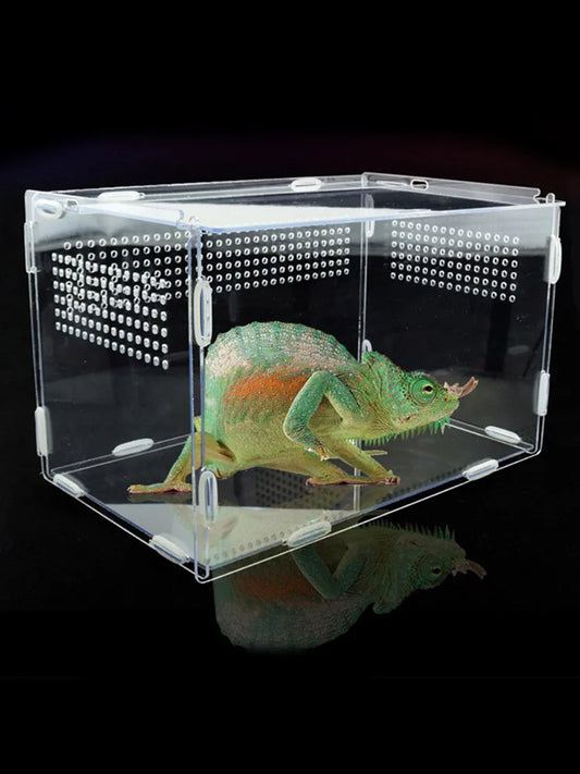 High Transparent Reptile Breeding Box Acrylic