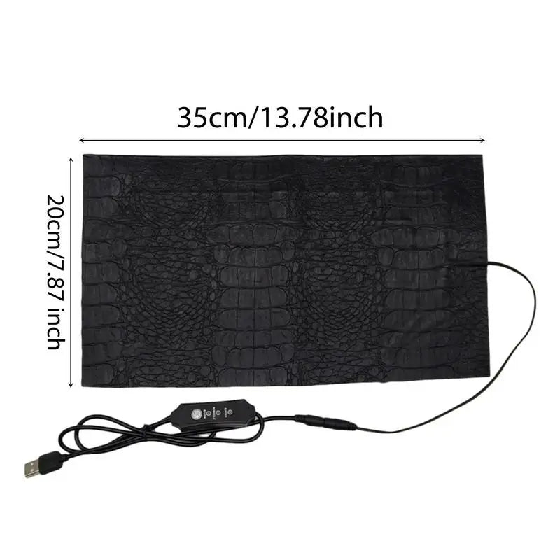 Adjustable USB Pet Heating Pad for Reptiles